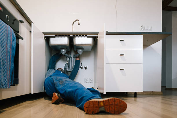 Professional Drain Cleaning technician working in Merrimac, MA